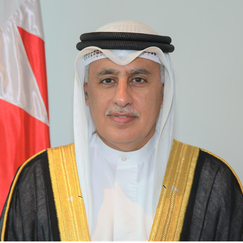 H.E. Mr. Zayed R. Alzayani (Minister of Industry and Commerce at Kingdom of Bahrain)